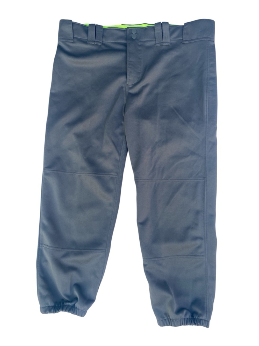 Mizuno Gray Performance Baseball bottom with Black Label